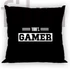 Gamer Black párnahuzat 40x40 cm