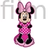 Disney Minnie Meek 3D formapárna, díszpárna 30 cm