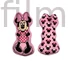 Disney Minnie Meek 3D formapárna díszpárna 30 cm