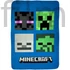Minecraft Hostile Mobs szuper puha polár takaró 100*150cm