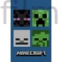 Minecraft Hostile Mobs szuper puha polár takaró 100*150cm